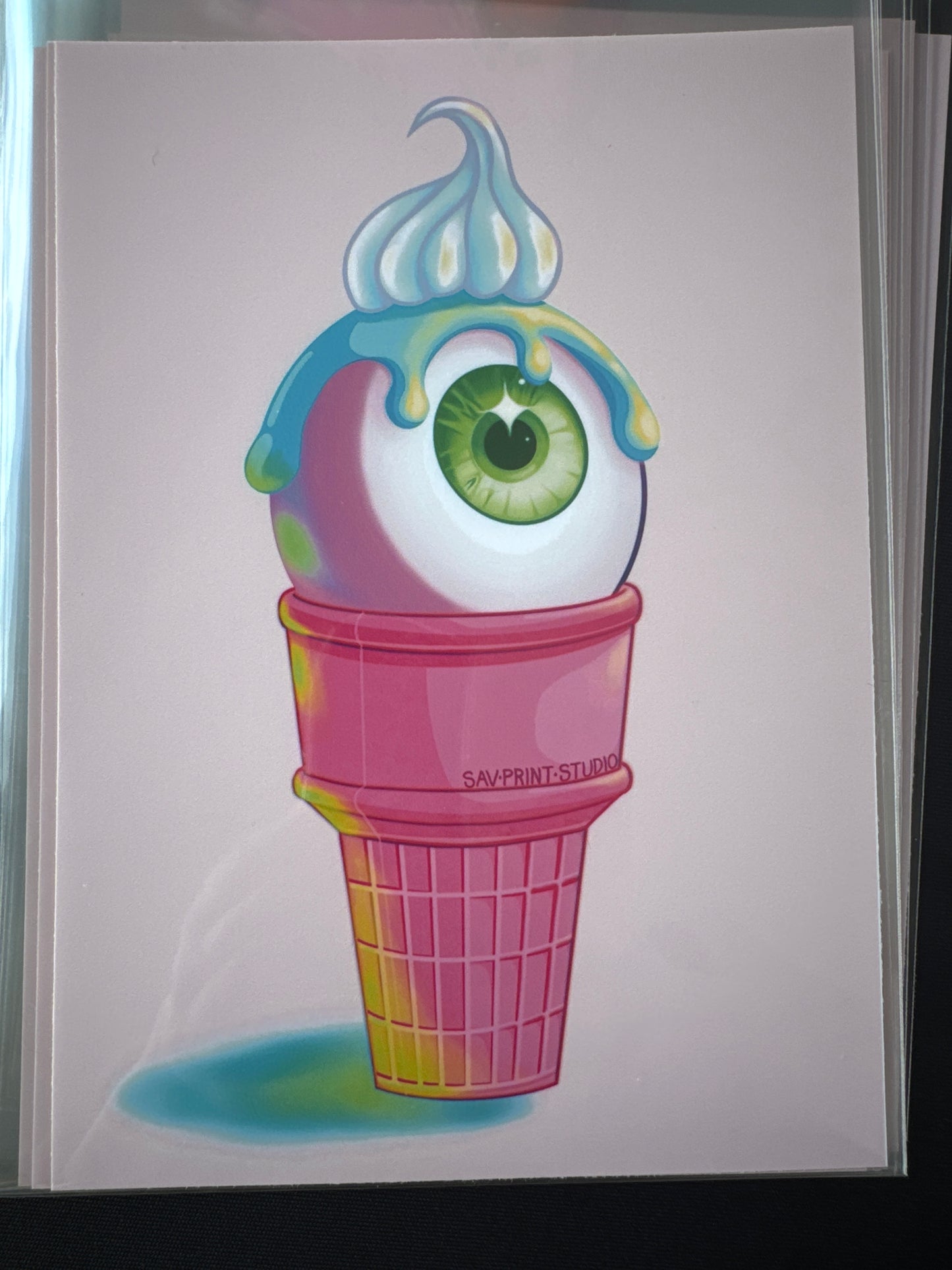 Eye Scream V2 | Digital Print