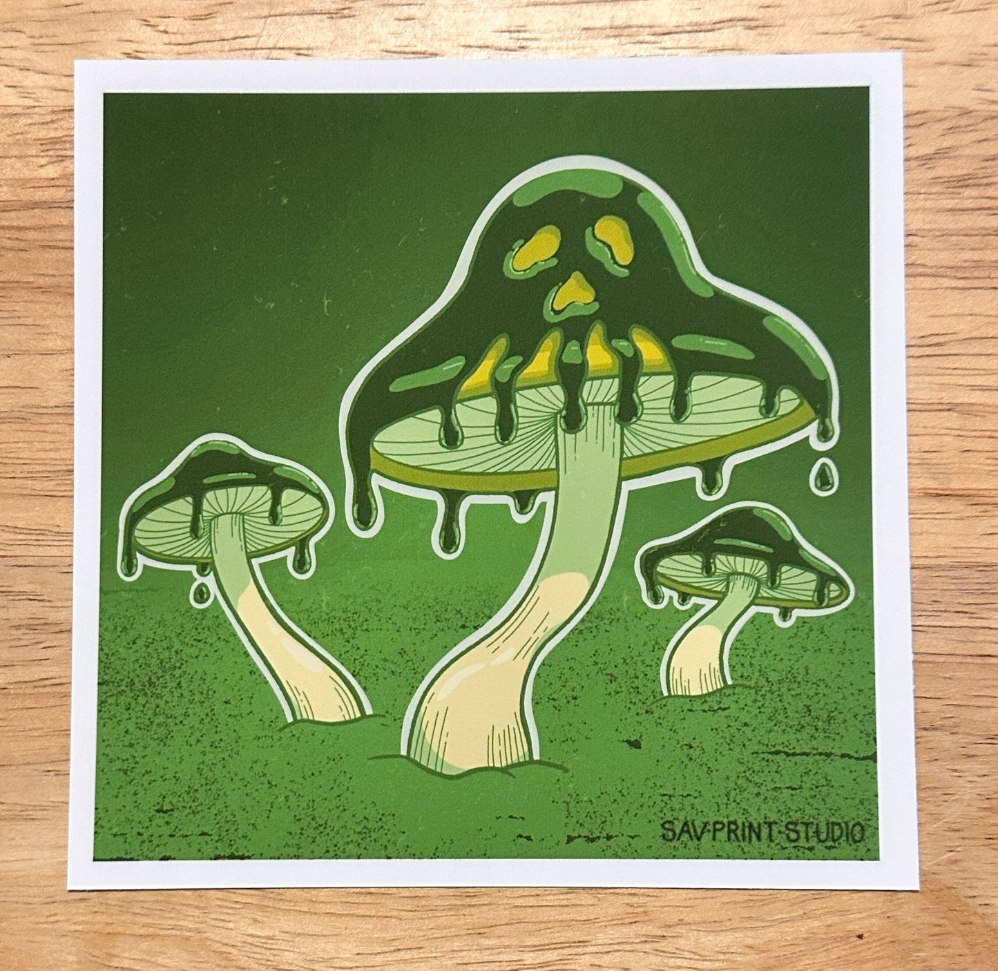 Toxic Shroom | Digital Print