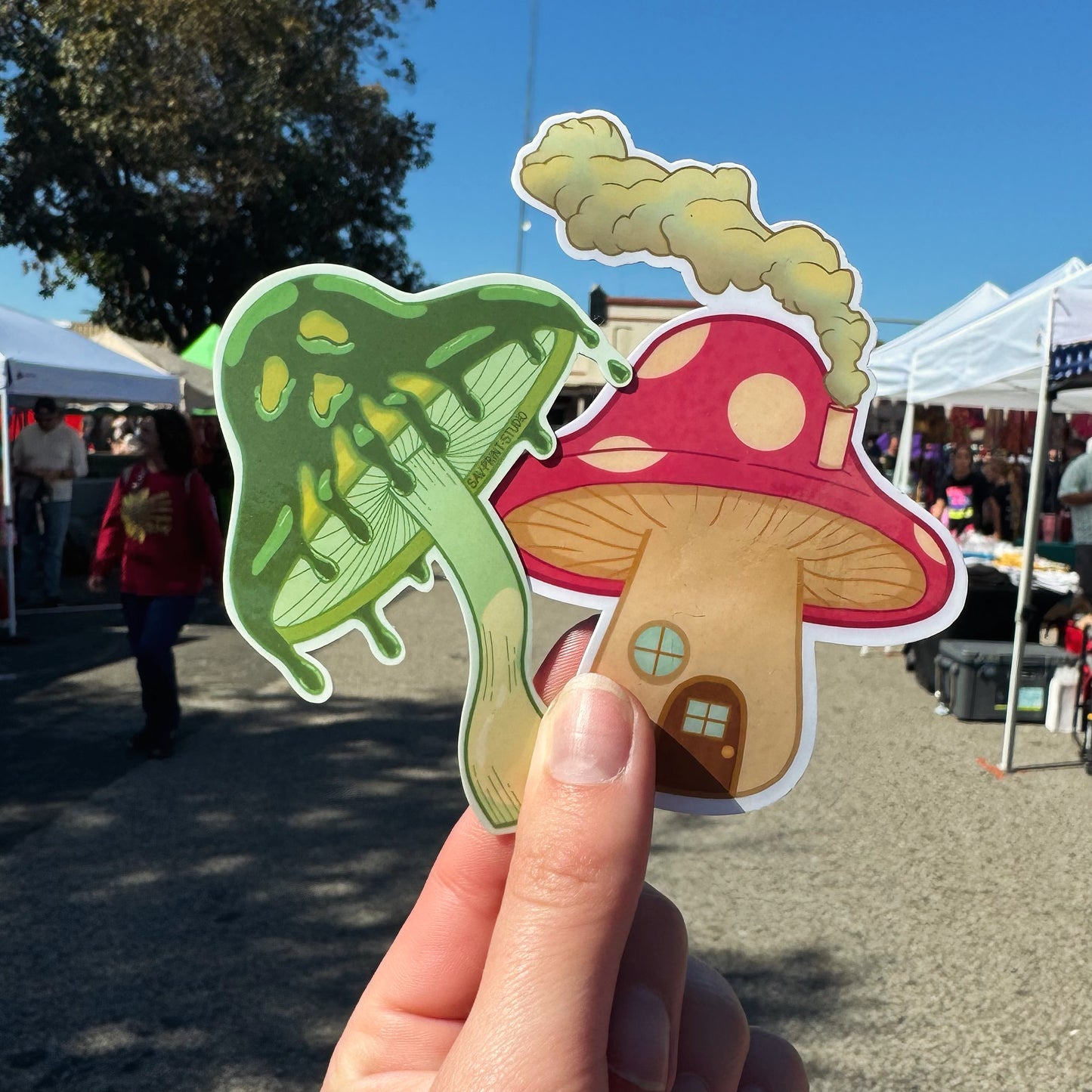 Toxic Shroom | Sticker