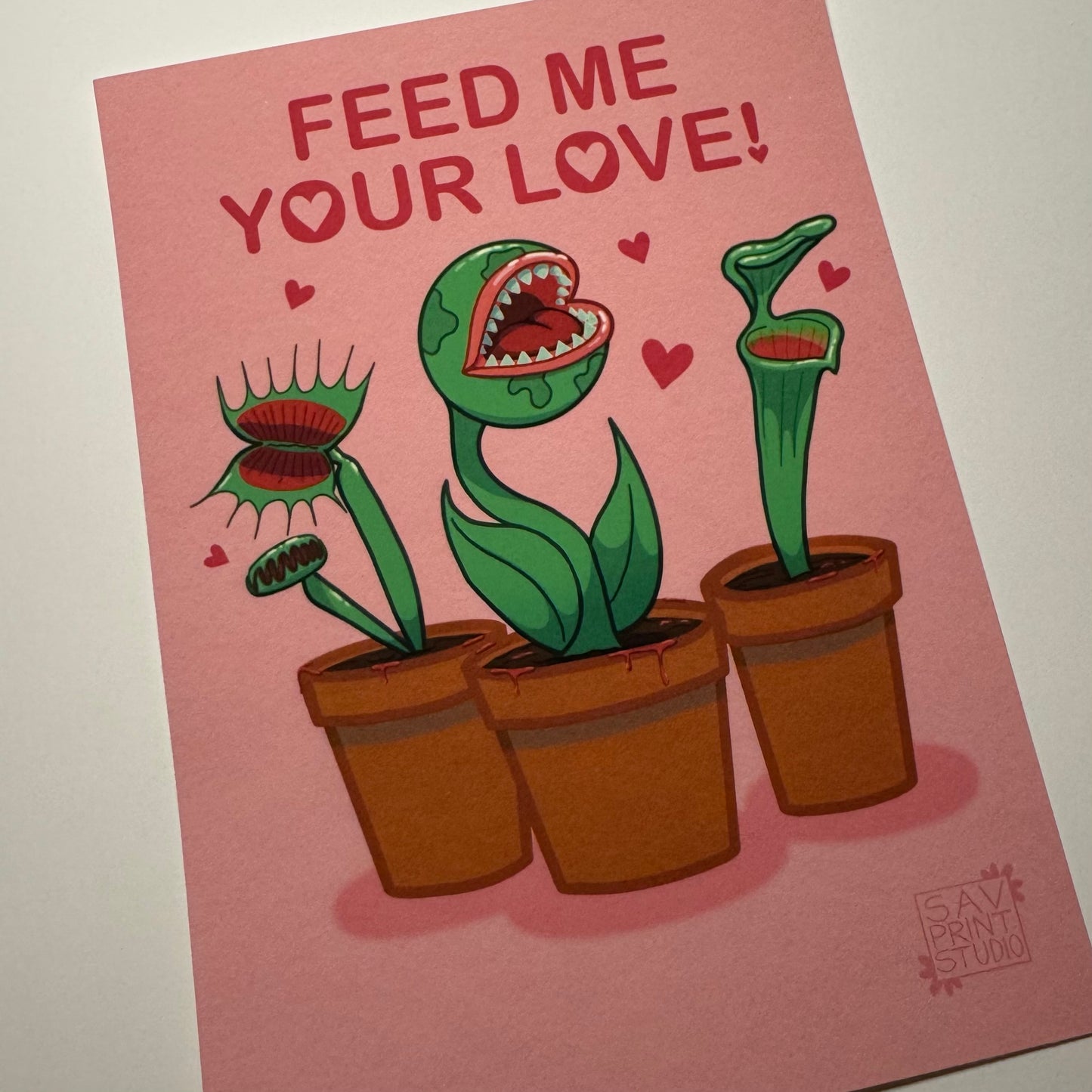 Feed Me Your Love | Digital Print