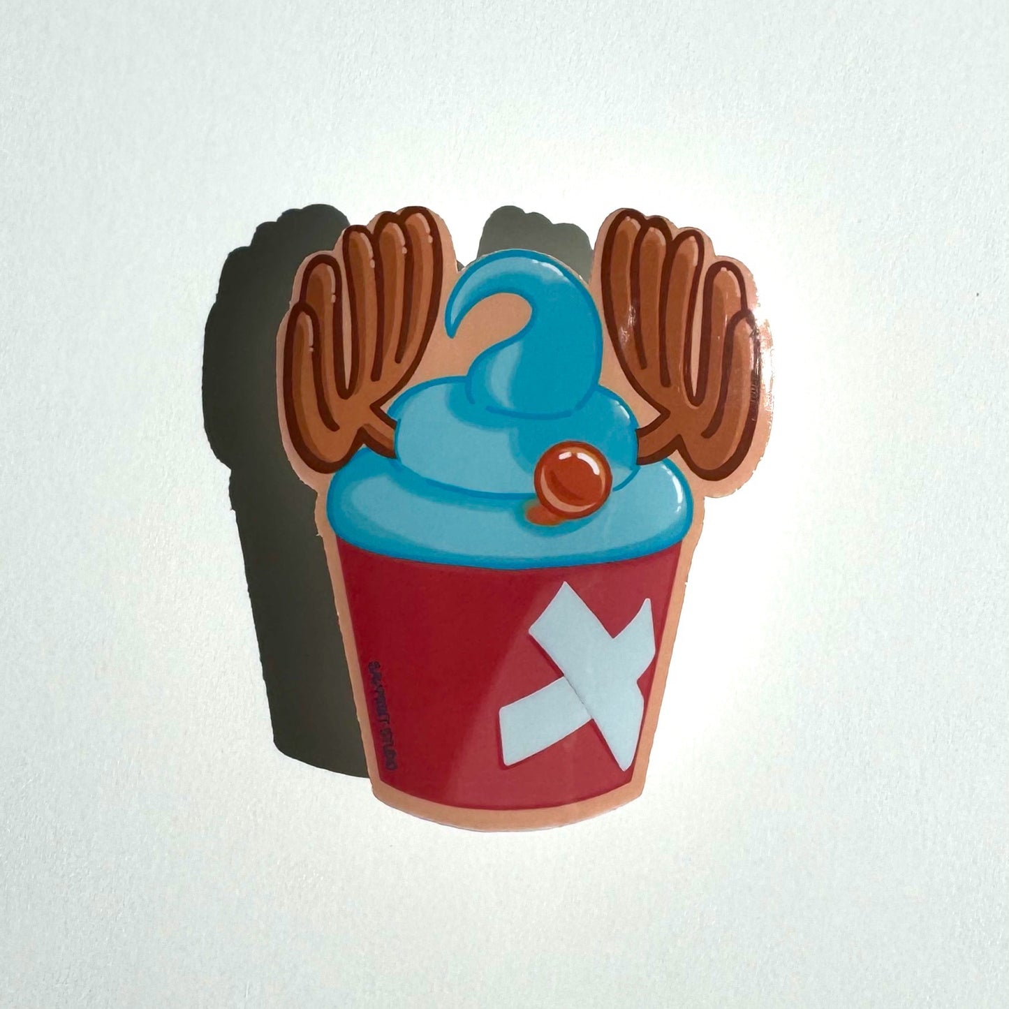 Chopper Anime Cupcake | Sticker