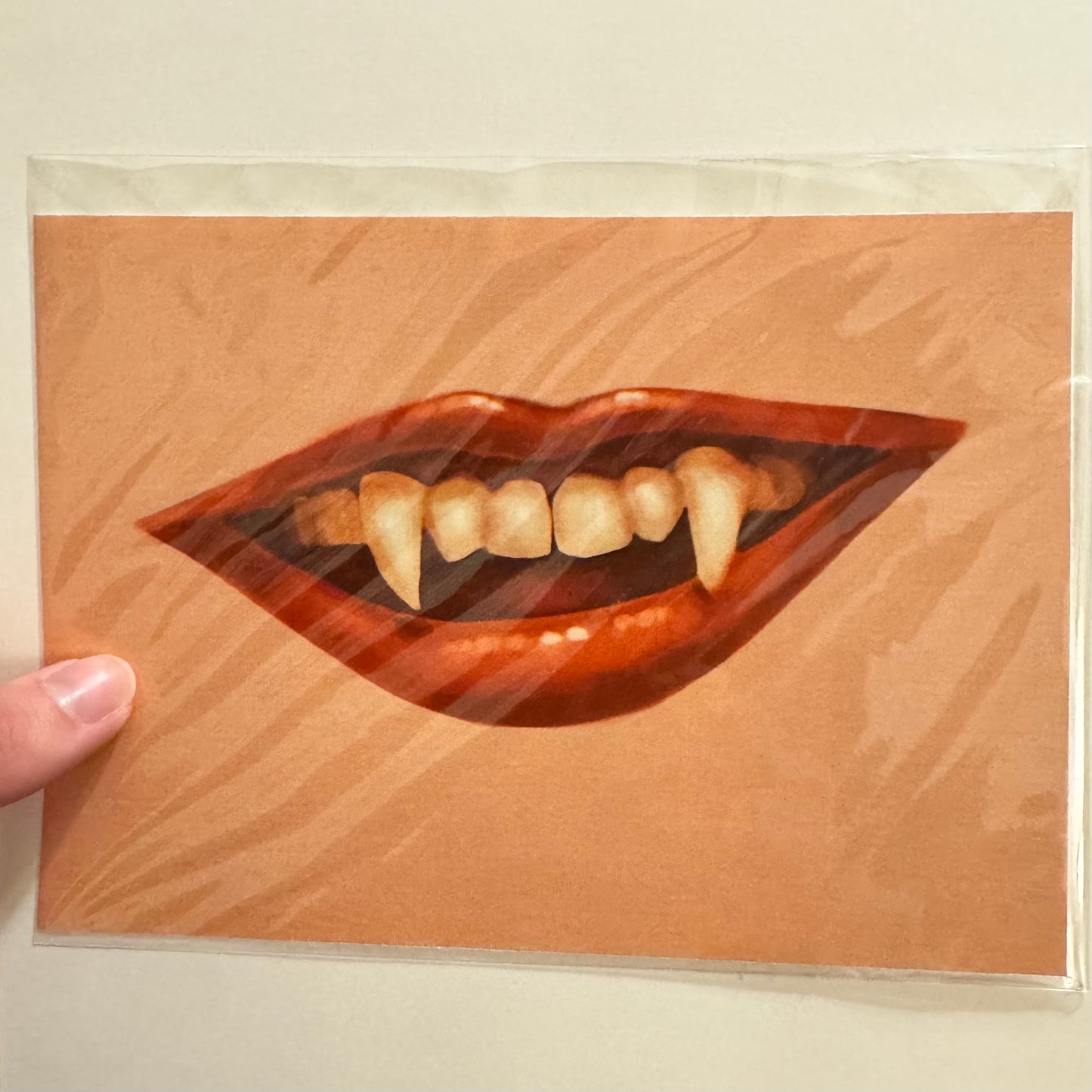 Vamp Fangs | Digital Print