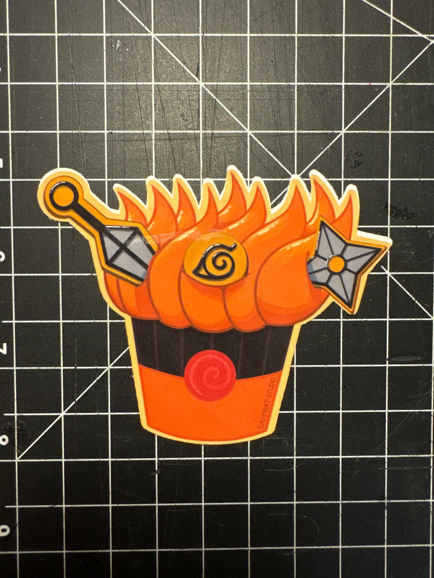 Naruto Anime Cupcake | Sticker