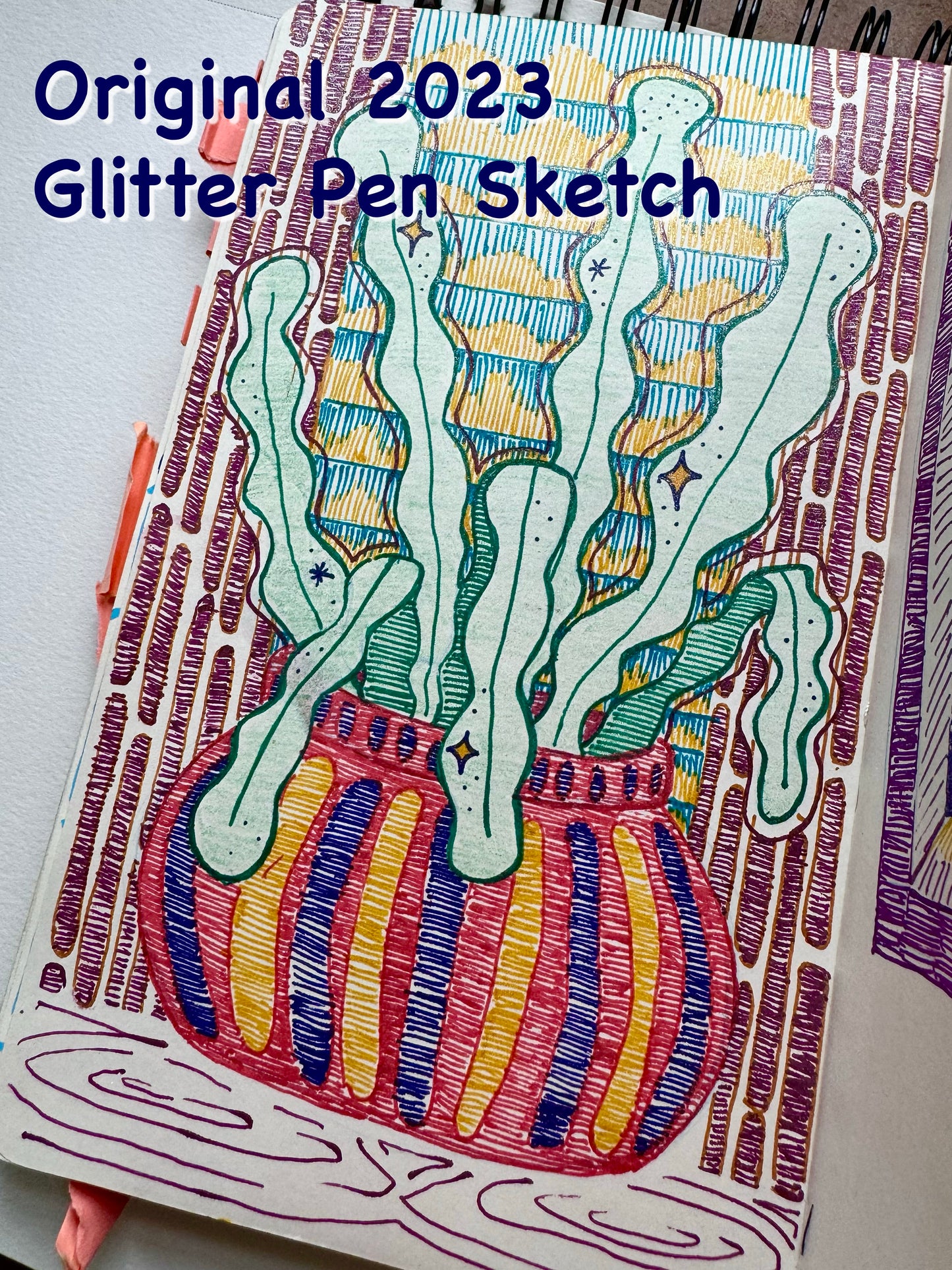 Glitter Plant Vibes | Art Print