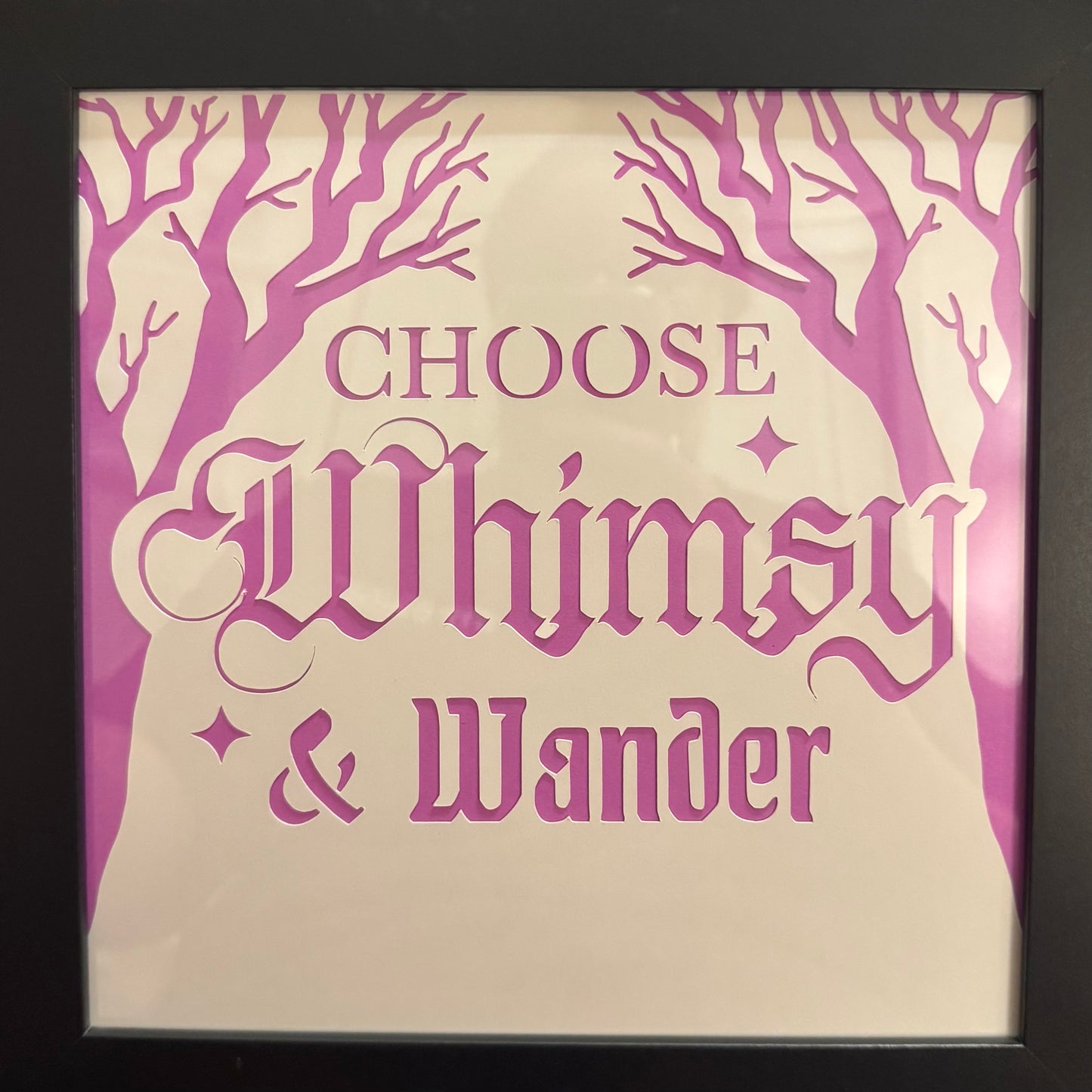 Whimsy and Wander | Paper Cutout