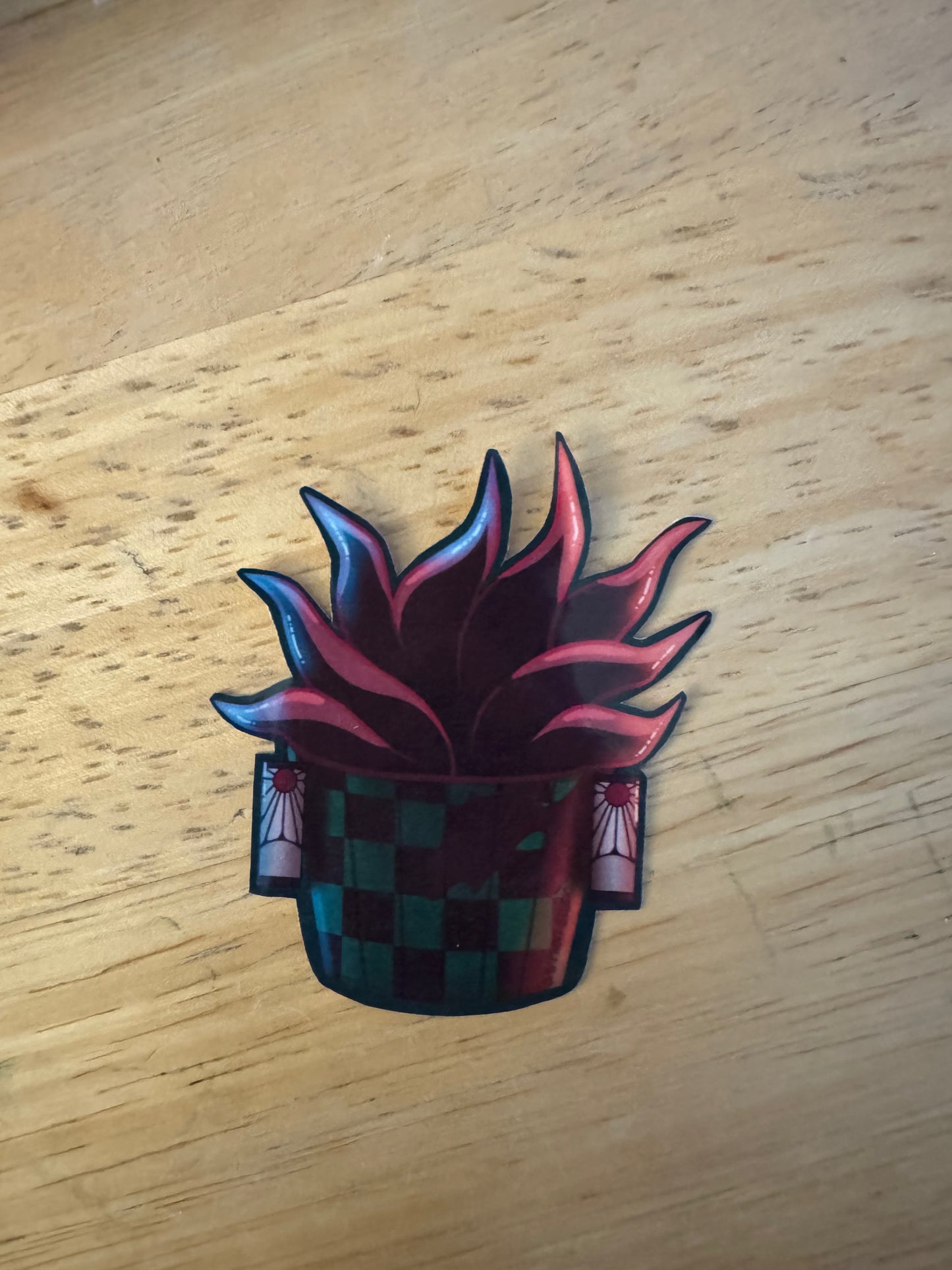Tanjiro Anime Cupcake | Sticker