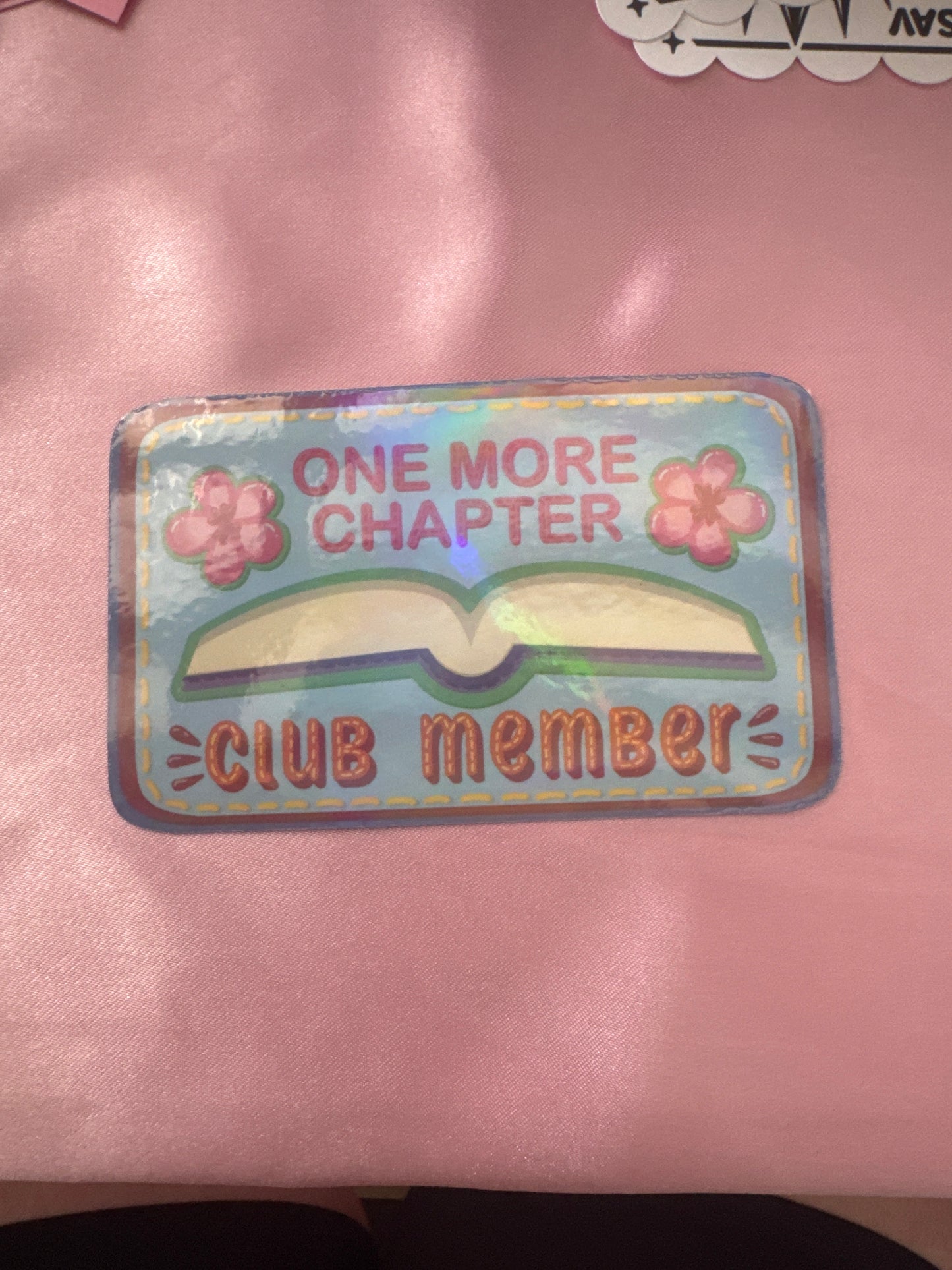 One More Chapter Club | Sticker