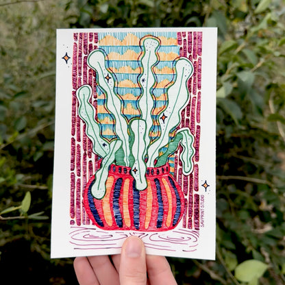 Glitter Plant Vibes | Art Print