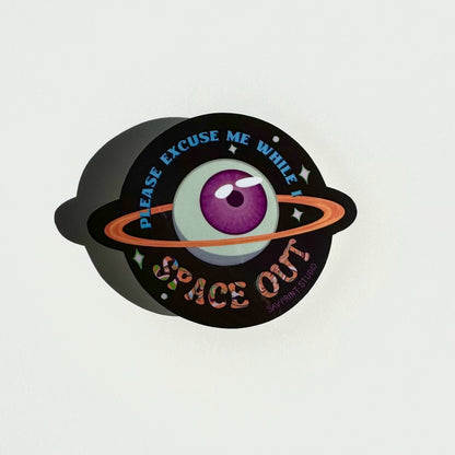 Space Out Eyeball | Sticker