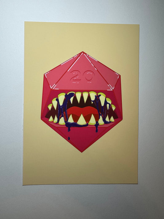 D20 Mimic Pink | Digital