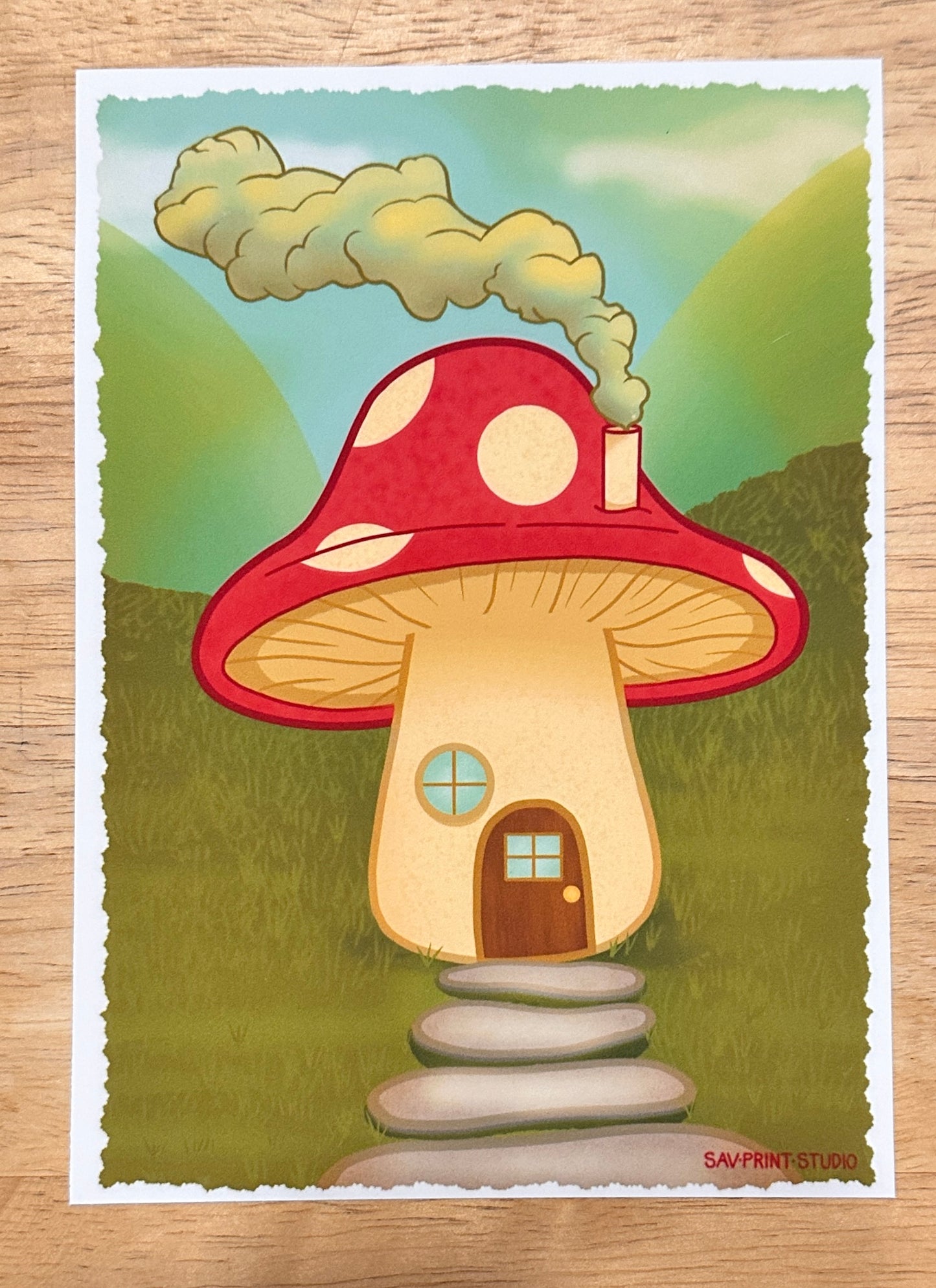 Cottage Shroom | Digital Print