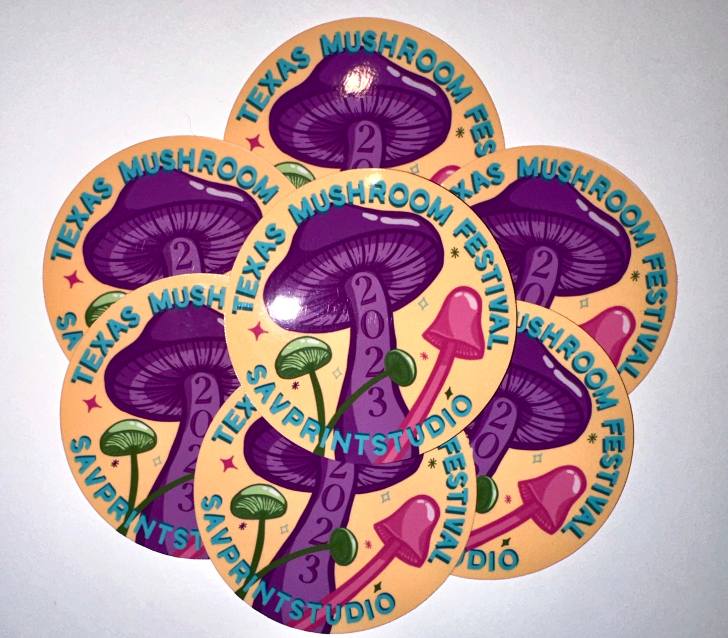 Mushroom Festival 2023 | Sticker