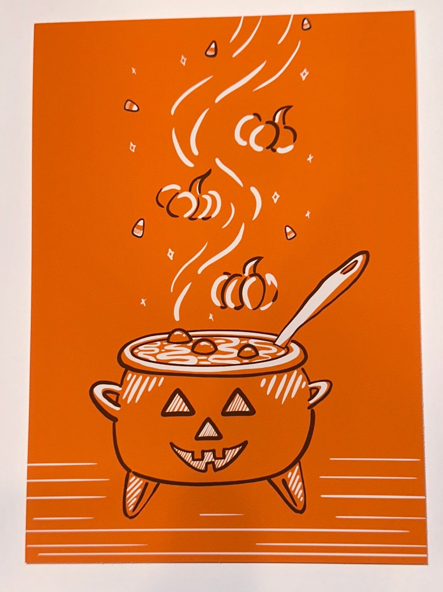 Pumpkin Cauldron | Digital Print