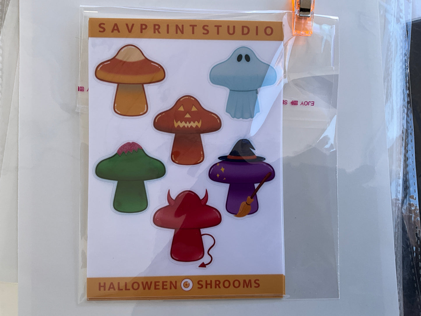 Halloween Shrooms | Sticker Sheet