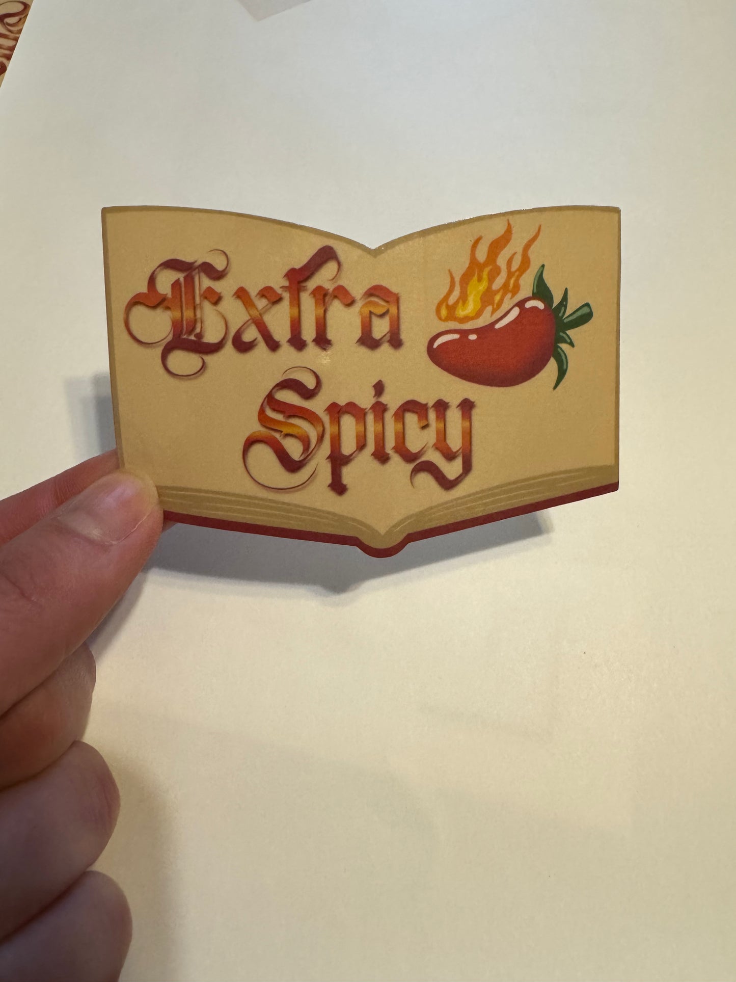 Extra Spicy Sticker