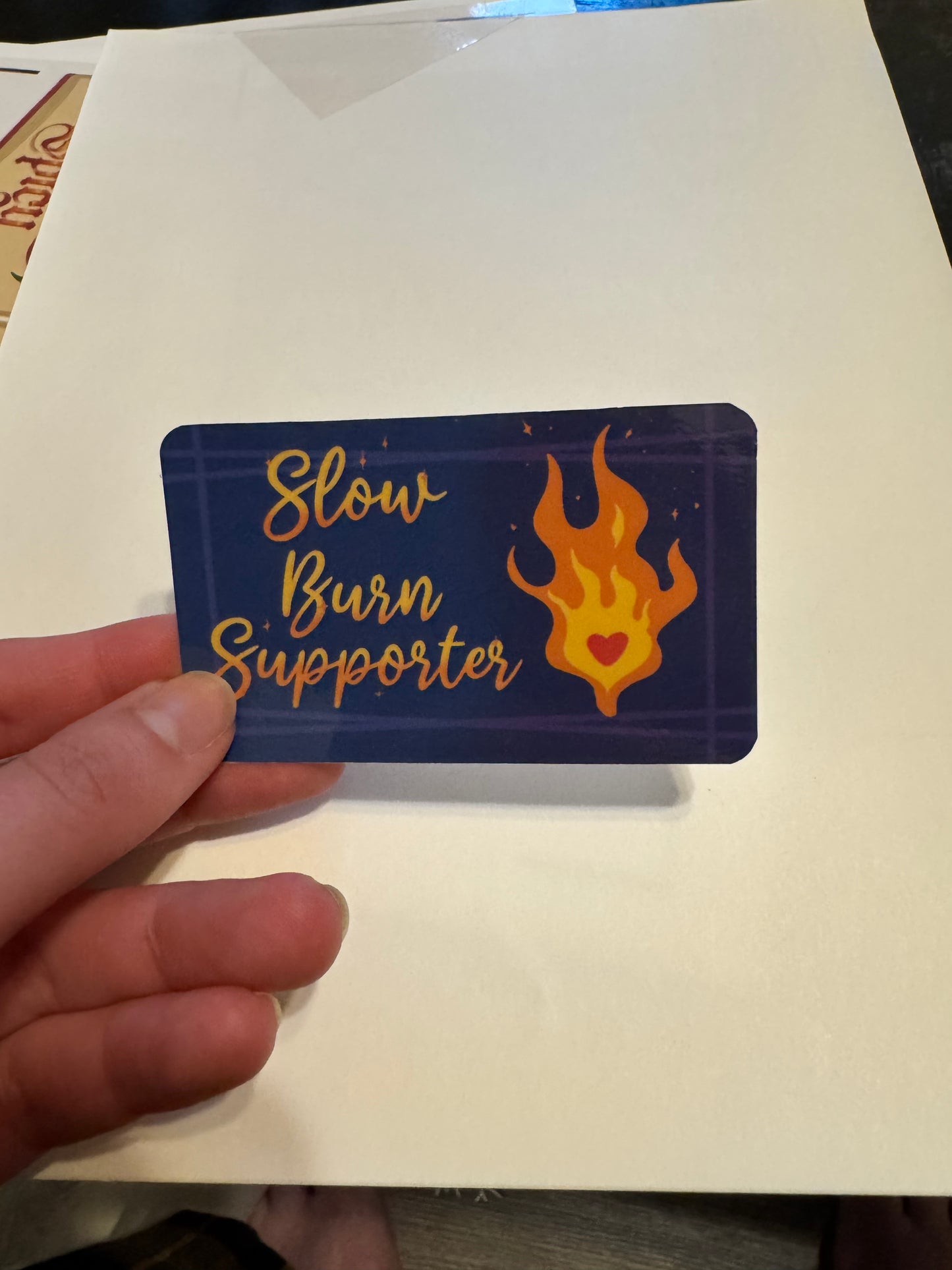Slow Burn Sticker