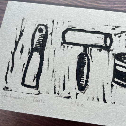 Printmaking Tools | Linocut Print