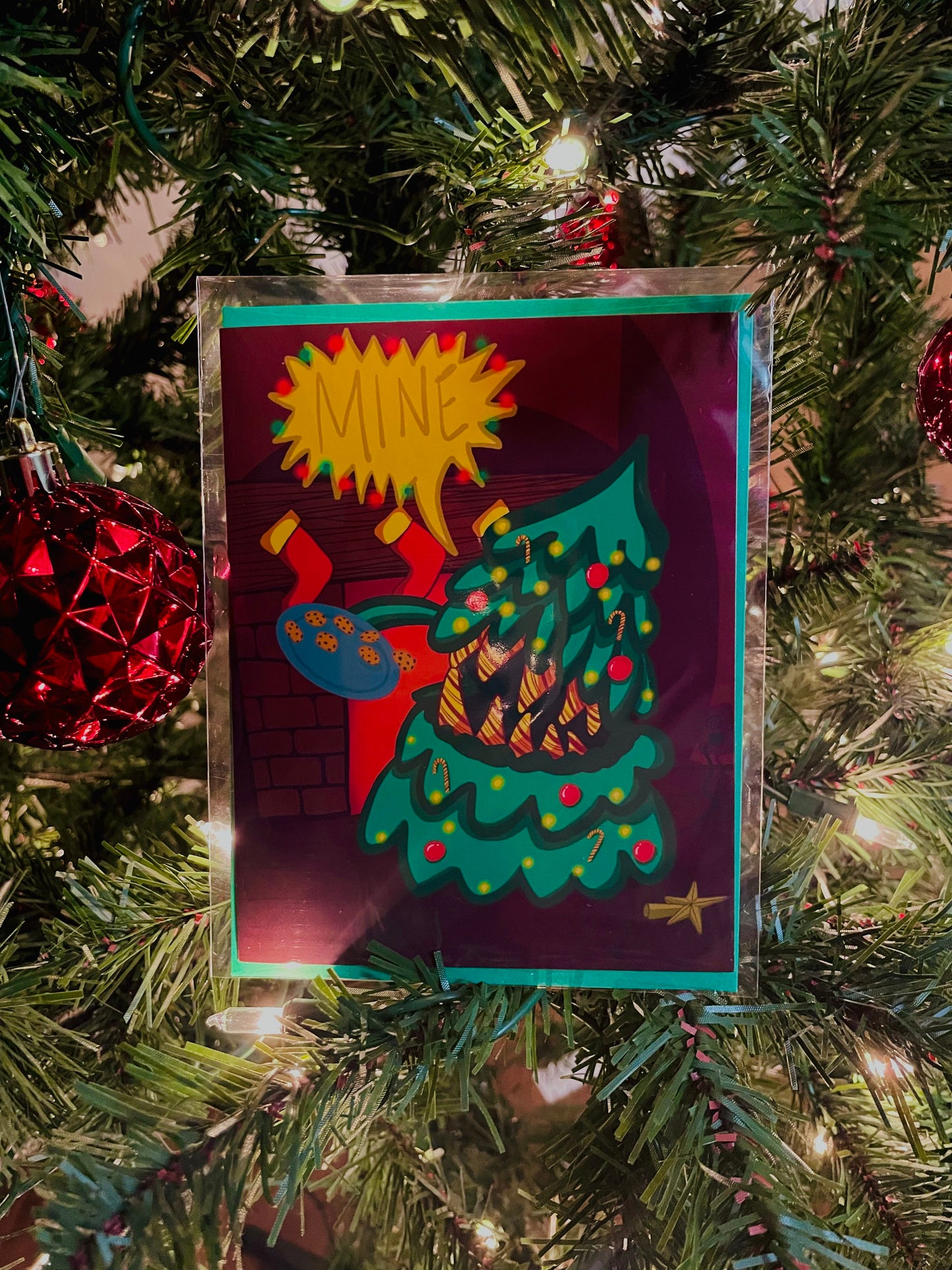 Xmas Tree Monster | Card