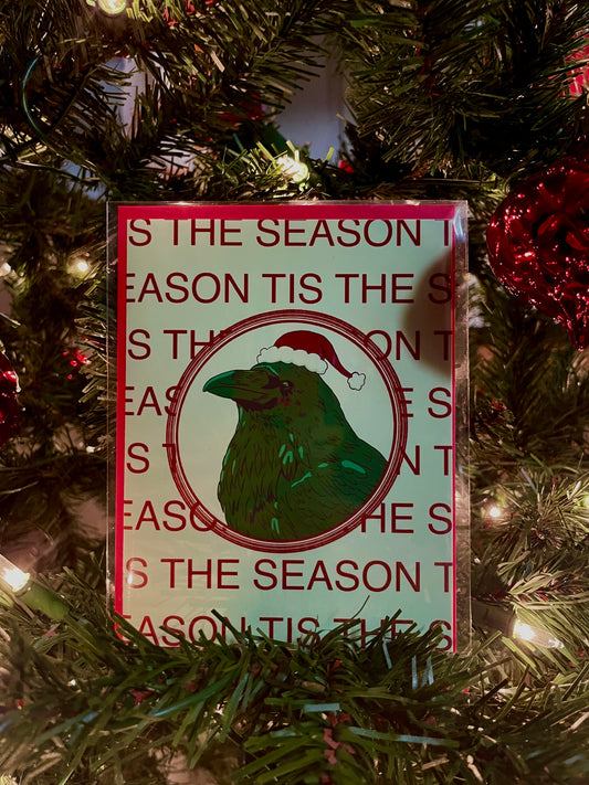 Tis the Season Raven | Card