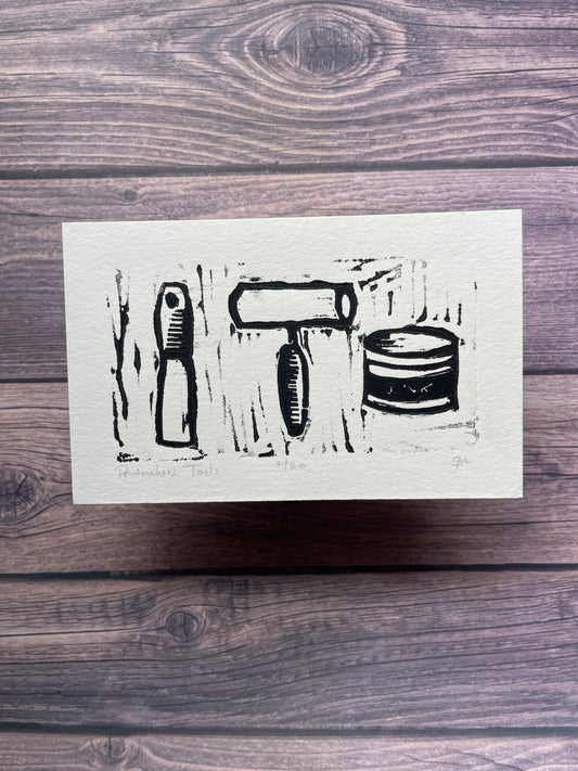 Printmaking Tools | Linocut Print