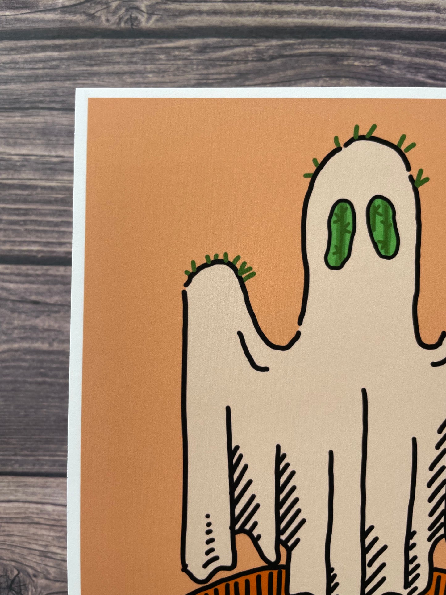 Cactus Ghost | Digital Print