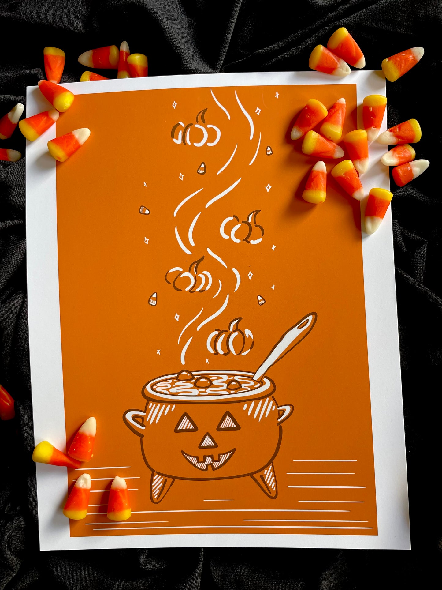 Pumpkin Cauldron | Digital Print